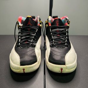 Jordan 12 Retro Chinese Yr Worn Few Times Decent Condition Box✅